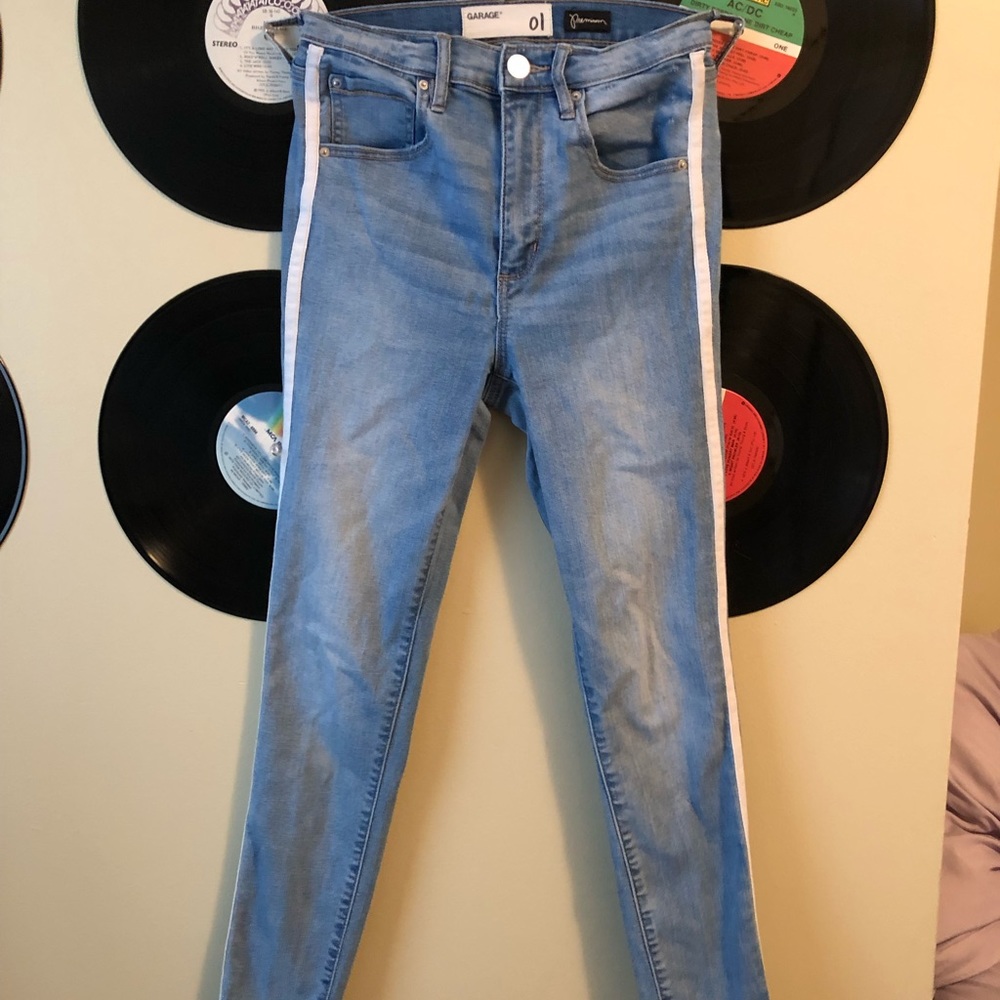ultra high rise skinny jeans